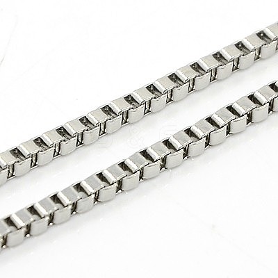 Tarnish Resistant 304 Stainless Steel Necklaces NJEW-F027-41-2.5mm-1