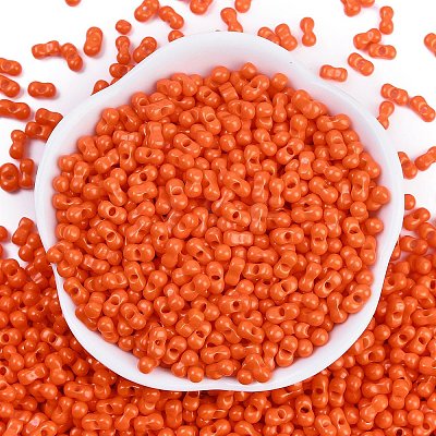 Baking Paint Glass Seed Beads X1-SEED-K010-A10-1