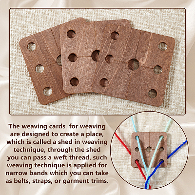 24Pcs Wood Tool for Knitting Loom Accessories TOOL-GA0001-90A-02-1
