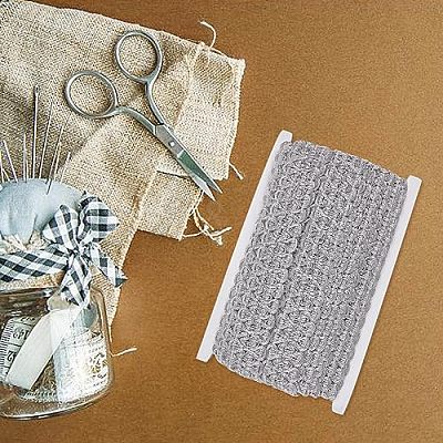 Ethnic Style Embroidery Polyester Lace Trims OCOR-WH0070-20B-1