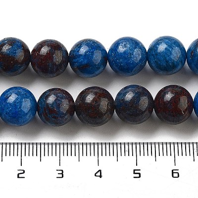 Natural Blue Opal Beads Strands G-H045-A02-6MM-1