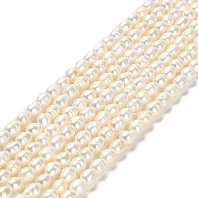 Natural Cultured Freshwater Pearl Beads Strands PEAR-E016-170-1