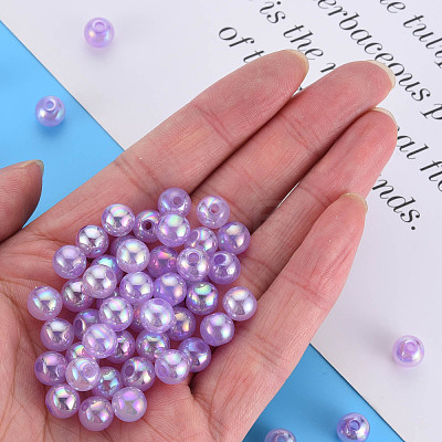 Imitation Jelly Acrylic Beads MACR-S373-66-E05-1