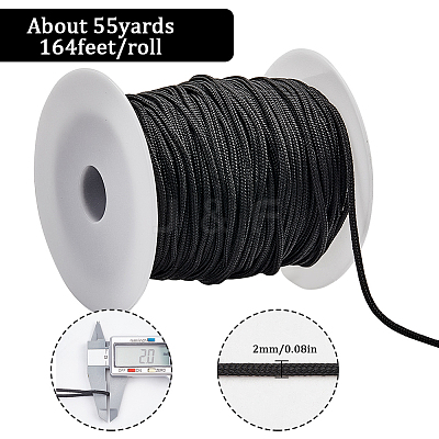 50M 16 Inner Cores Polyester & Spandex Cord Ropes RCP-SP0001-01E-1