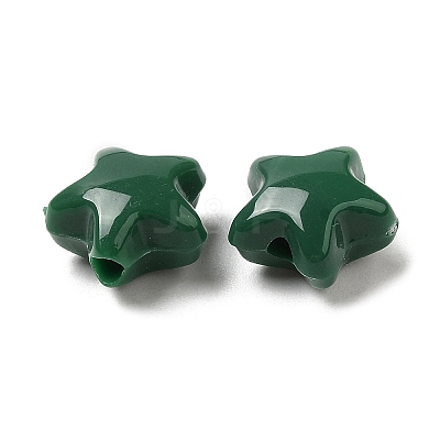 Opaque Acrylic Beads OACR-C016-30H-1