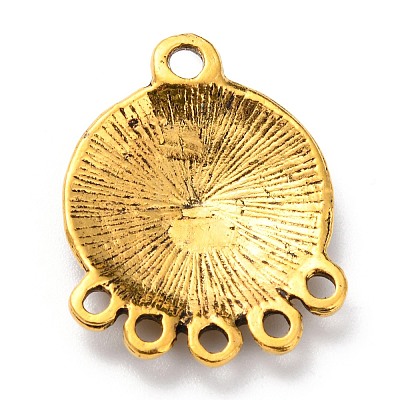Tibetan Style Alloy Chandelier Components PALLOY-F213-03AG-1