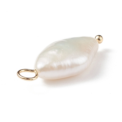 Natural Keshi Pearl Pendants PALLOY-JF01932-1