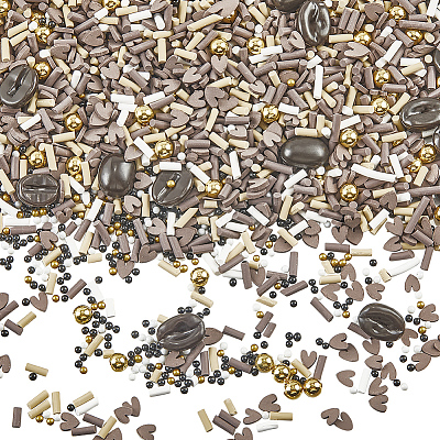 Handmade Polymer Clay Sprinkles Mix CLAY-SC0001-99-1
