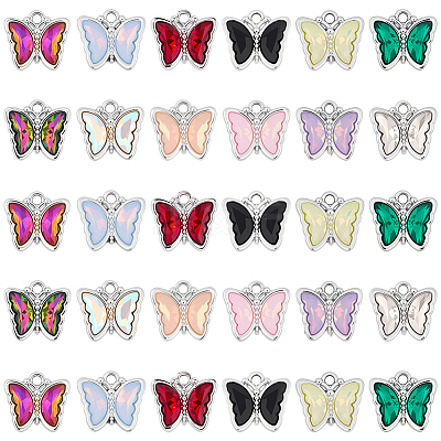 30Pcs Glass Pendants GLAA-SC0002-97-1