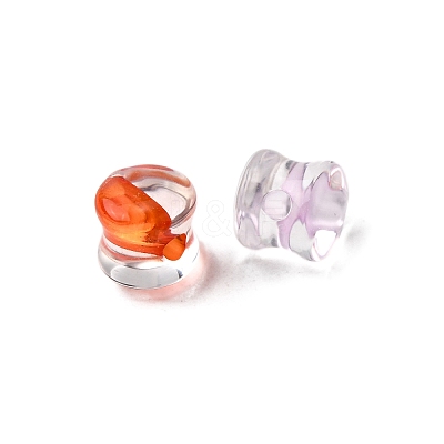 Transparent Acrylic Beads OACR-H051-05-1