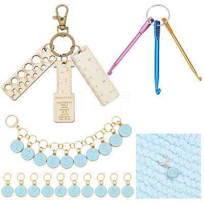 DIY Knitting Tool Sets HJEW-BC00094-1