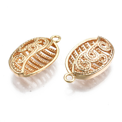 Brass Pendants KK-S356-403-NF-1