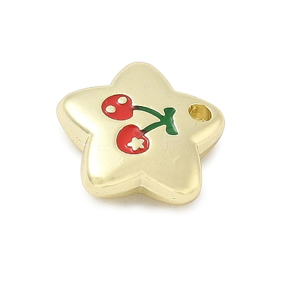 Alloy Enamel Charms PALLOY-F316-05G-1