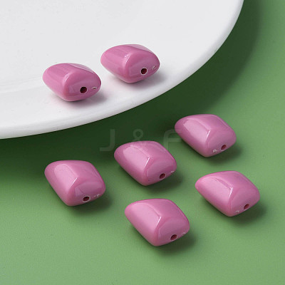 Opaque Acrylic Beads MACR-S373-15A-A12-1
