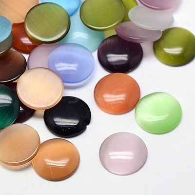 Cat Eye Cabochons X-CE-J002-12mm-M-1