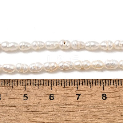 Natural Cultured Freshwater Pearl Beads Strands PEAR-I007-01M-01A-1