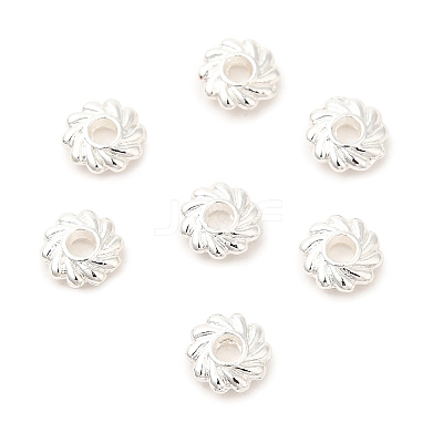 Eco-Friendly Alloy Spacer Beads PALLOY-WH0109-02S-NR-1