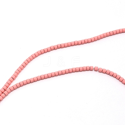 Non-magnetic Synthetic Hematite Beads Strands G-WH0018-01M-1