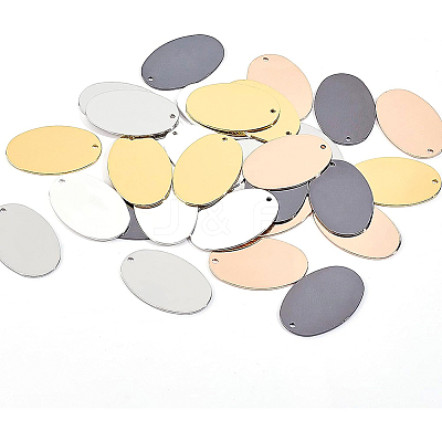 30Pcs 5 Colors Brass Pendants KK-BC0002-16-1