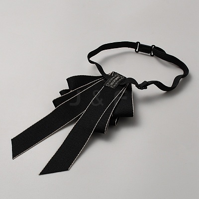 Bowknot Polyester Suit Necktie AJEW-WH20006-12B-1