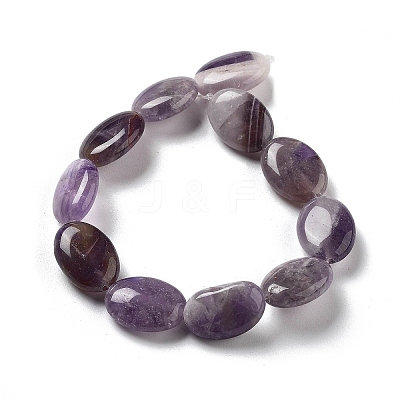 Natural Amethyst Beads Strands G-P528-M16-01-1