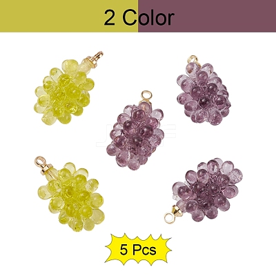 Resin Pendants X1-KY-I007-46-1