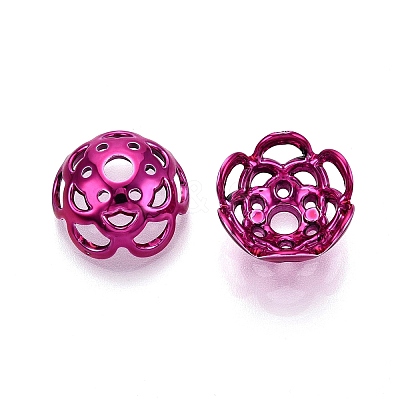 UV Plated ABS Bead Caps OACR-D316-04B-07-1