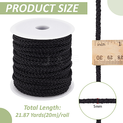 1 Roll 8-Ply Polyester Braided Cord OCOR-BC0007-96C-1