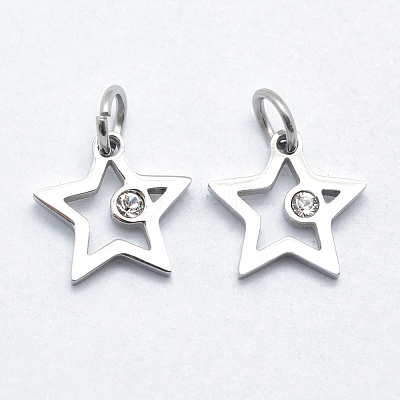 316 Surgical Stainless Steel Pendants STAS-K178-01A-P-1