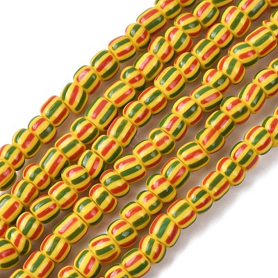 Handmade Lampwork Beads Strands BLOW-K001-01A-19-1