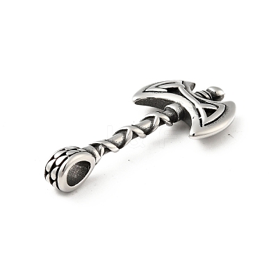 304 Stainless Steel Pendants STAS-P309-22AS-1