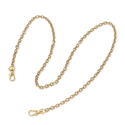 304 Stainless Steel Cable Chain Purse Chains AJEW-BA00159-03-1