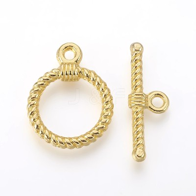 Alloy Toggle Clasps PALLOY-F178-01KCG-1