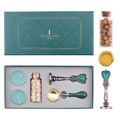 Wax Seal Stamp Set TOOL-WH0019-82-1