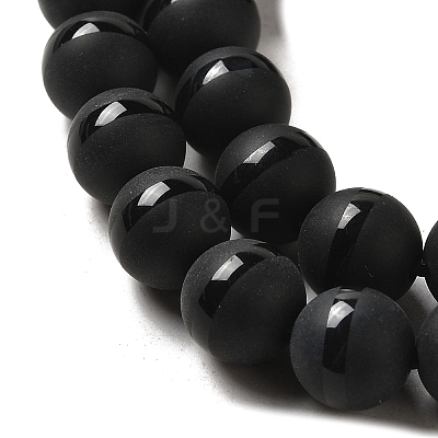 Dyed Natural Agate Round Bead Strands LS-G-J271-10-8mm-1