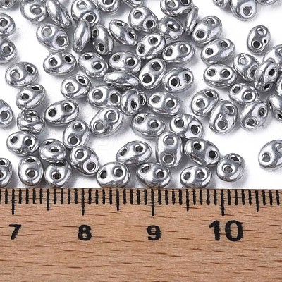 Colours Luster Czech Glass Seed Beads SEED-N004-005-E01-1