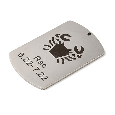 Non-Tarnish 304 Stainless Steel Pendants STAS-C098-01E-P-1