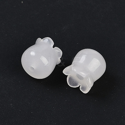 Natural White Jade Beads G-Z065-08-1