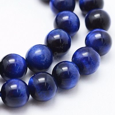Natural Tiger Eye Beads Strands X-G-F561-10mm-B02-1