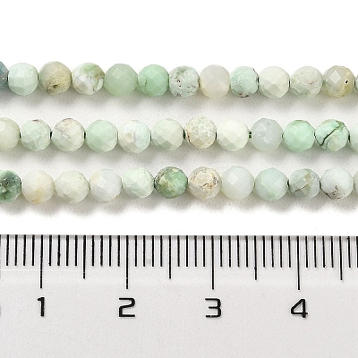 Natural Green Opal Beads Strands G-Z035-A02-03C-1