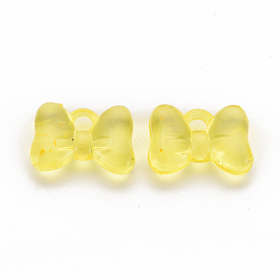 Transparent Acrylic Pendants TACR-T024-02BA-916-1