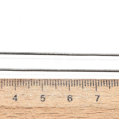 Tarnish Resistant 304 Stainless Steel Snake Chain Necklace Making STAS-P045-11P-1