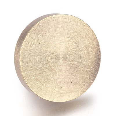 Blank Wax Seal Brass Stamp Head AJEW-K027-01AB-1