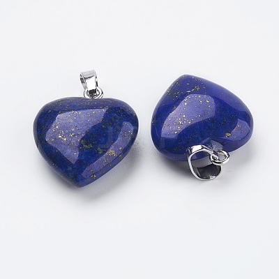Natural Lapis Lazuli Pendants G-E434-05P-1