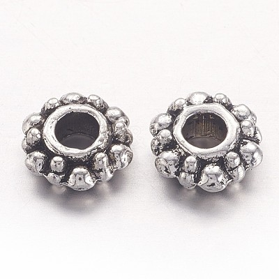 Tibetan Style Spacer Beads X-K07X7042-1