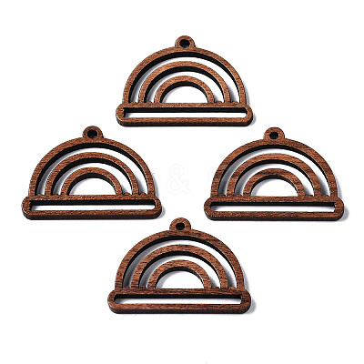 Walnut Wood Pendants X-WOOD-S054-45-1