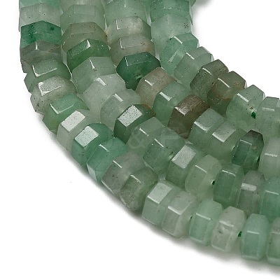 Natural Green Aventurine Beads Strands G-G317-A04-3x6mm-1