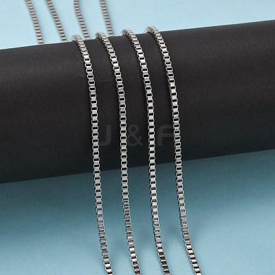 Tarnish Resistant 304 Stainless Steel Venetian Chains CHS-K001-34A-1
