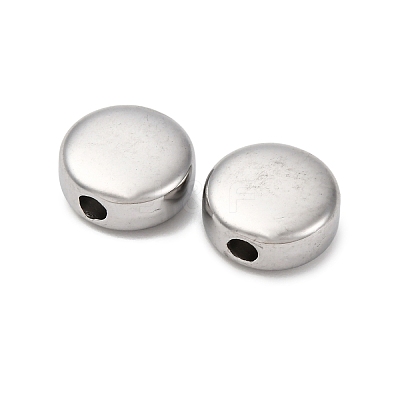 304 Stainless Steel Beads STAS-C128-03B-P-1