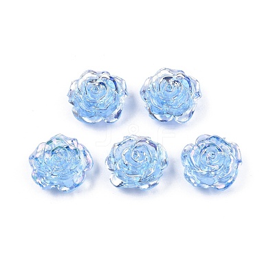Transparent ABS Plastic Beads KY-G019-01A-1